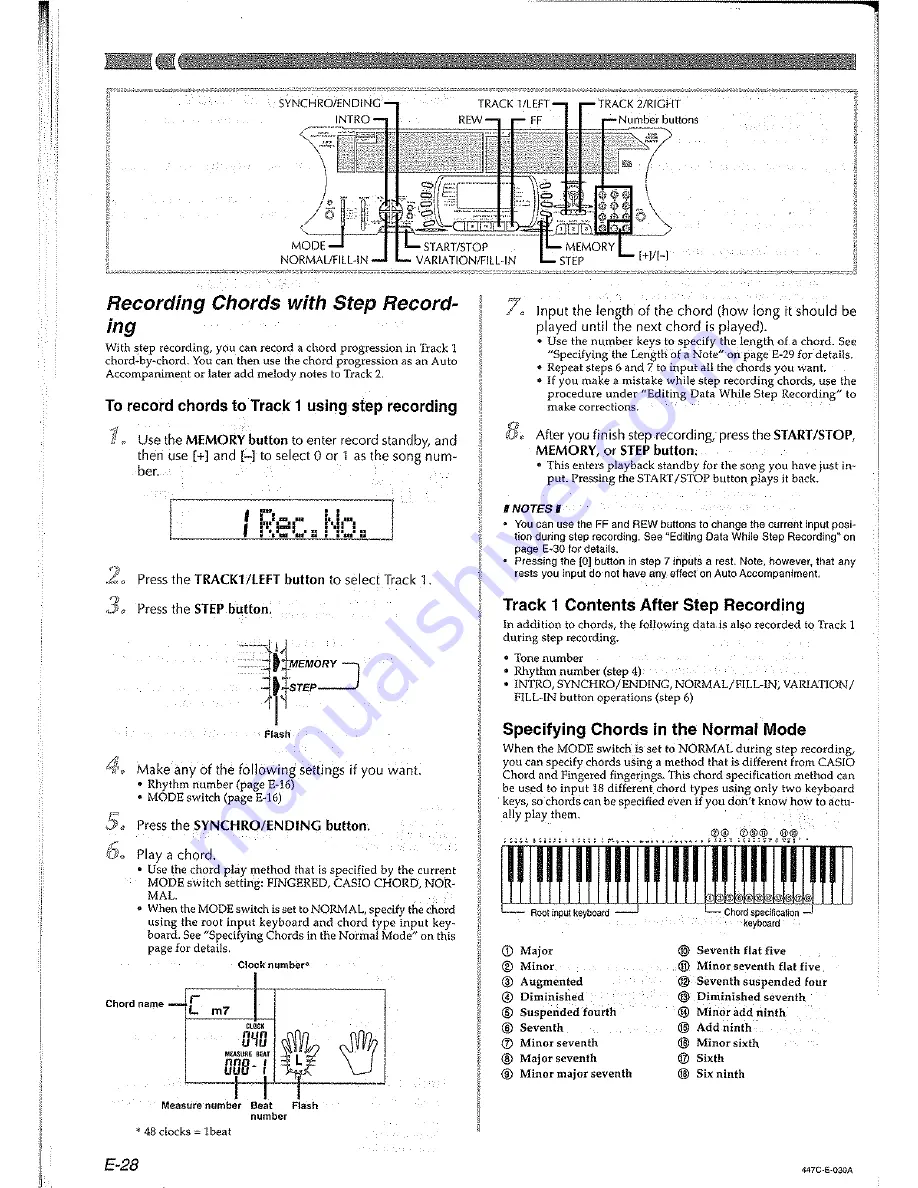 Casio LK-60 User Manual Download Page 30