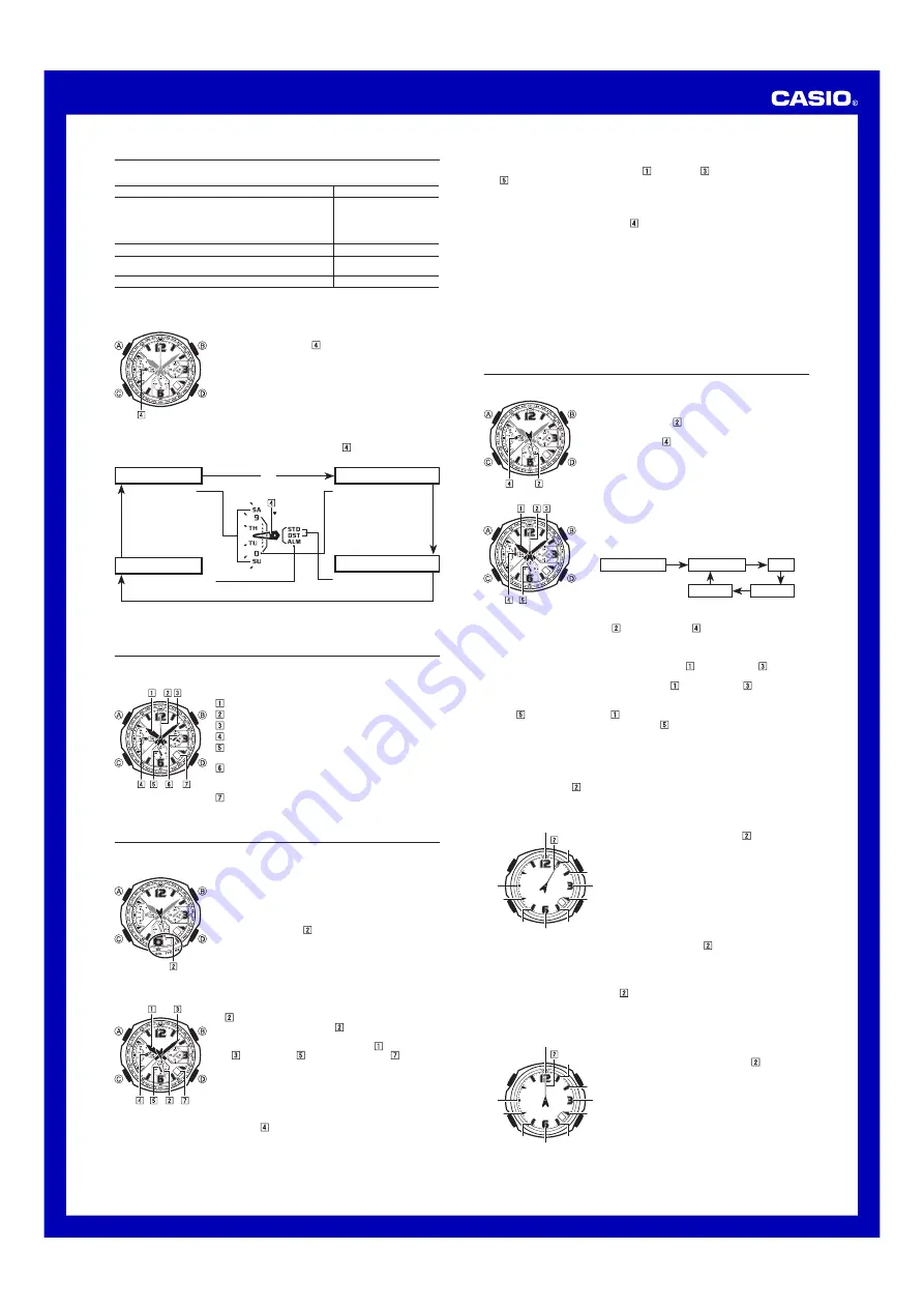 Casio MA1001-EA Operation Manual Download Page 2