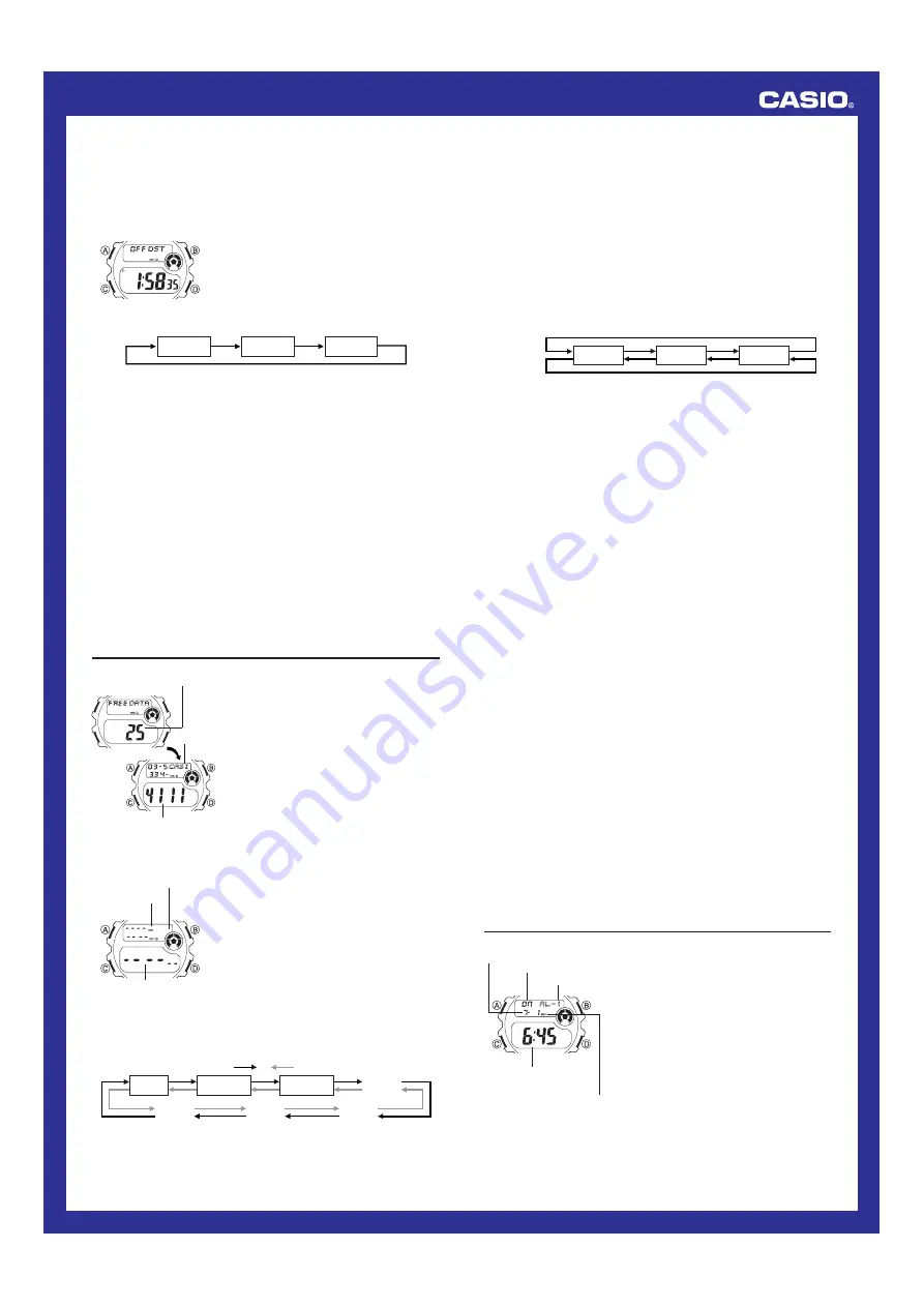 Casio MO0307-EA Operation Manual Download Page 2