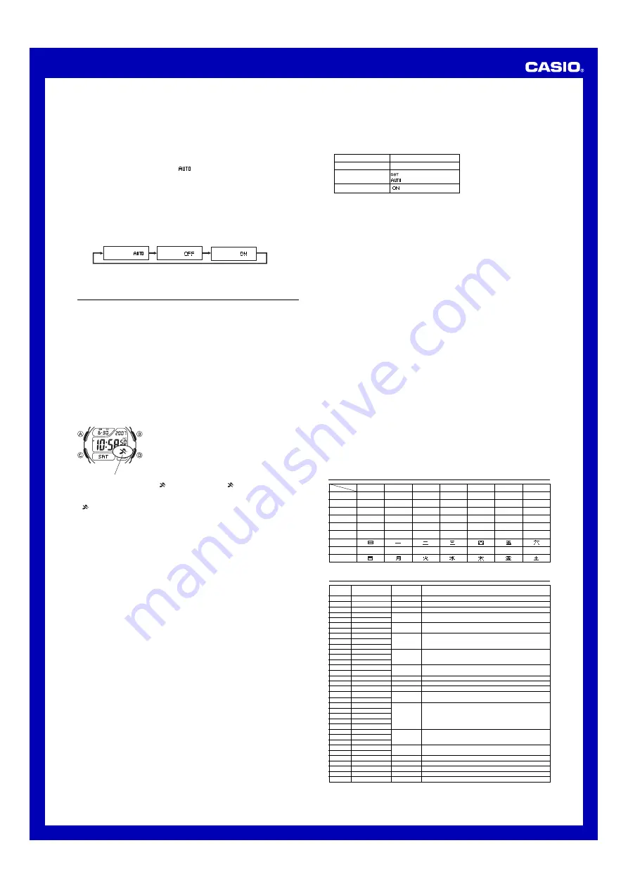 Casio MO0606-EA Operation Manual Download Page 4