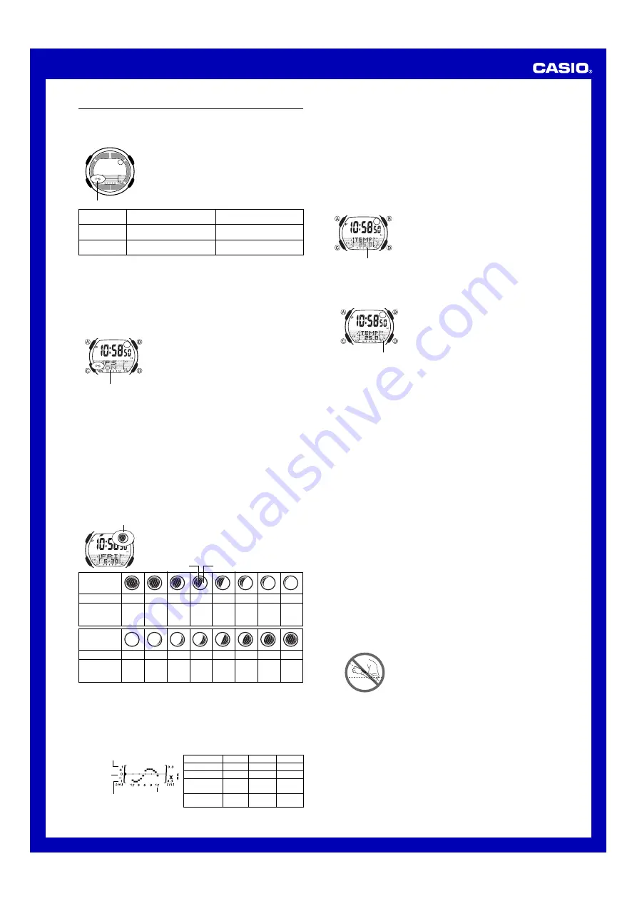 Casio MO0609-EA Operation Manual Download Page 5