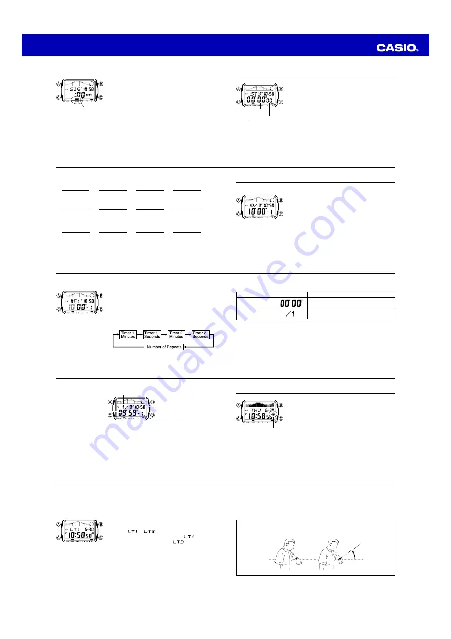 Casio MO1005-EA Operation Manual Download Page 4