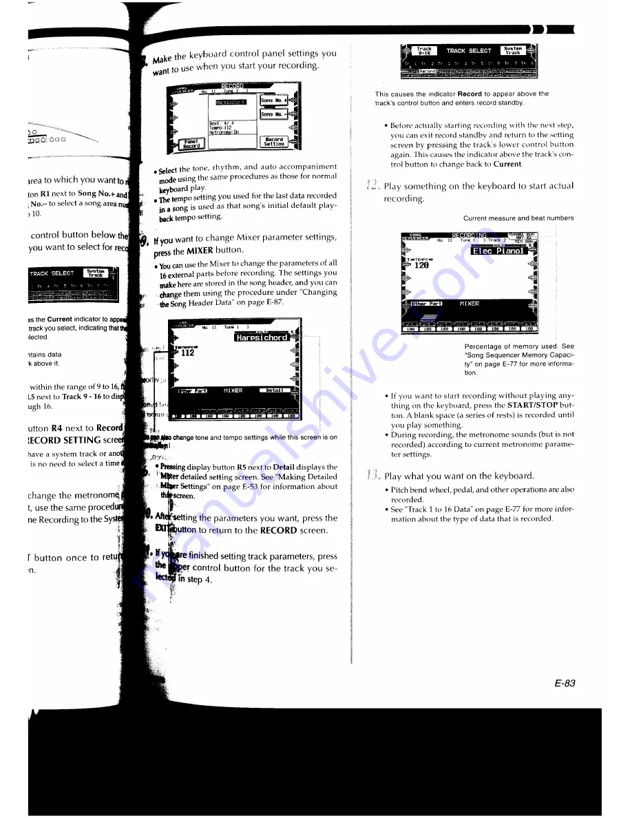 Casio MZ-2000 User Manual Download Page 84