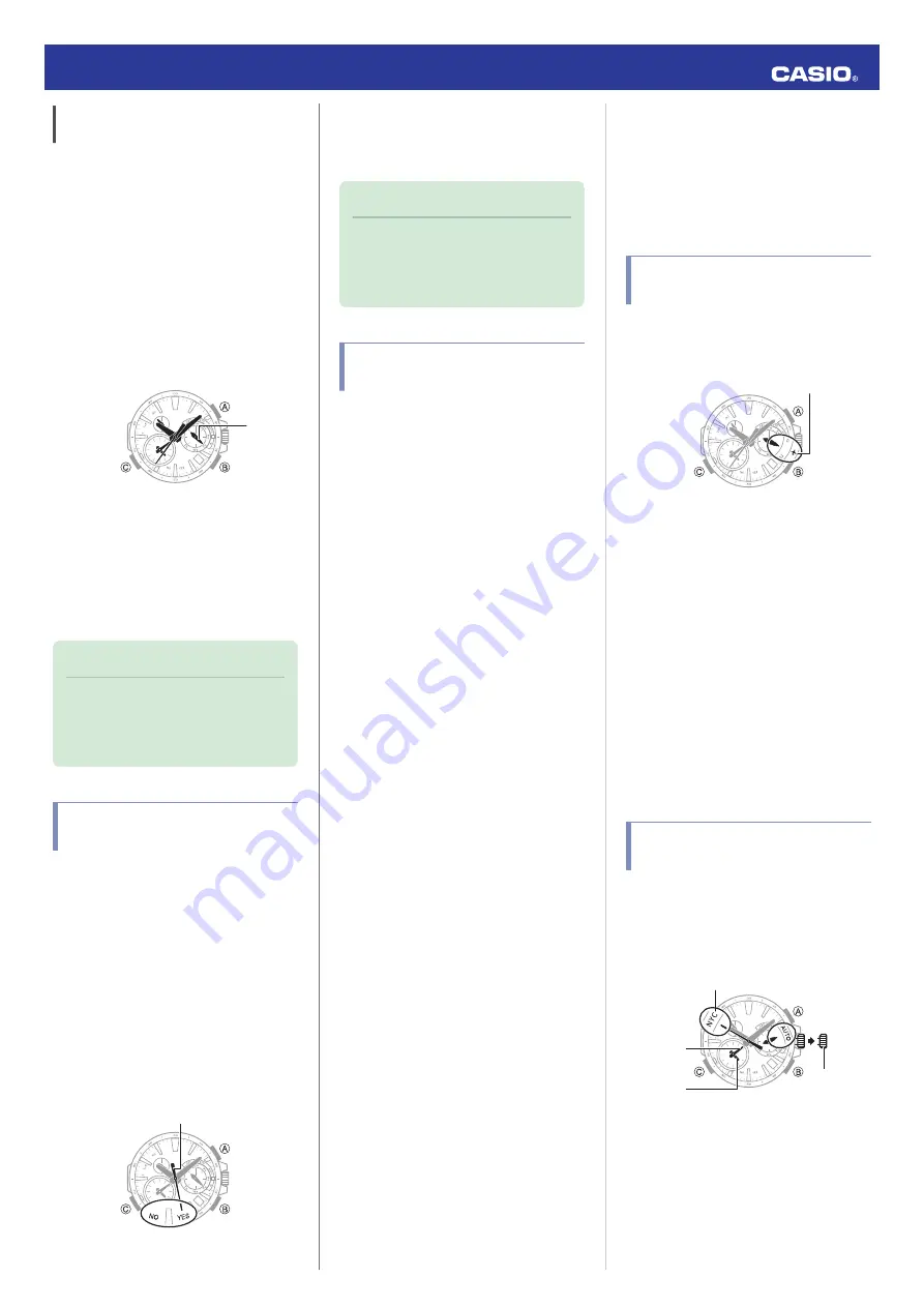 Casio Oceanus OCW-G1000 Operation Manual Download Page 6