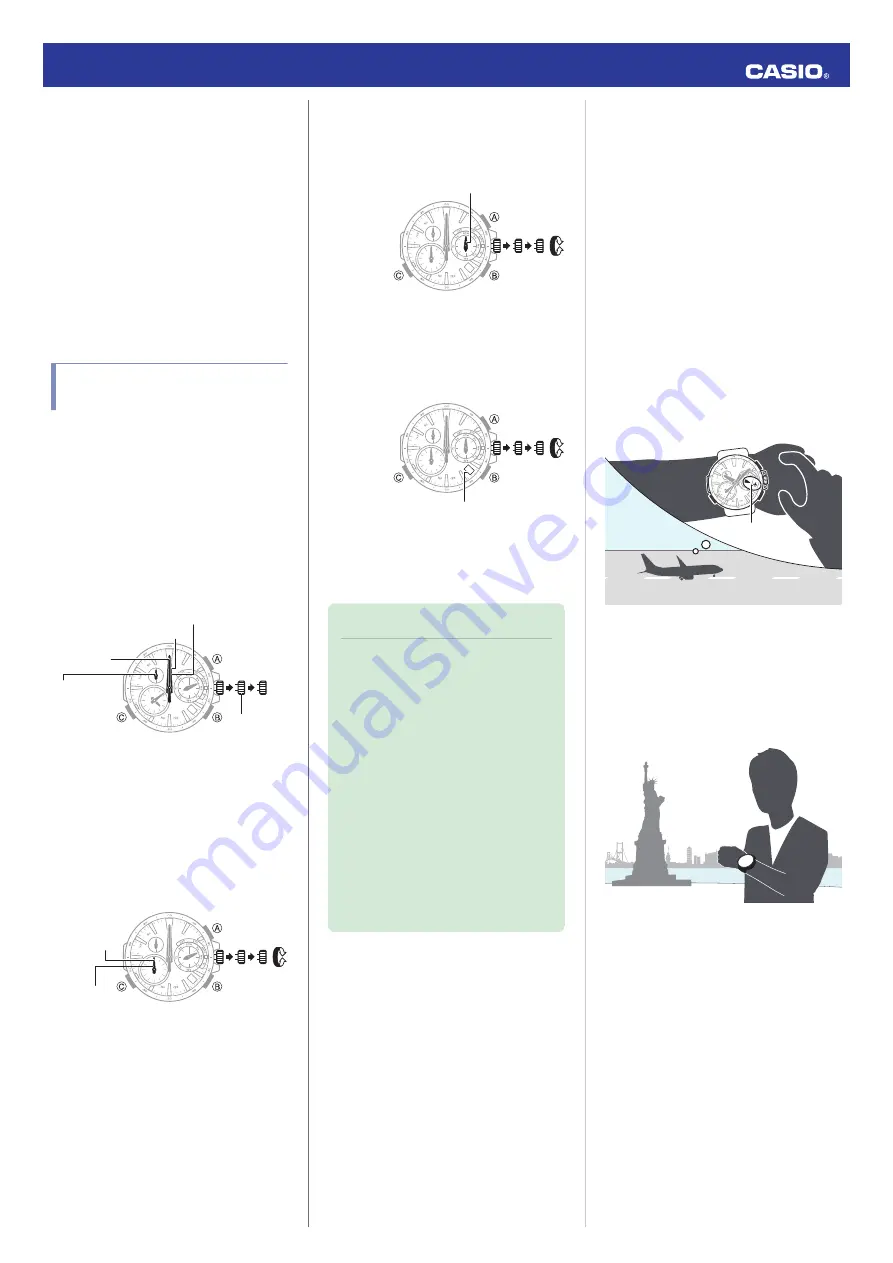 Casio Oceanus OCW-G1000 Operation Manual Download Page 9