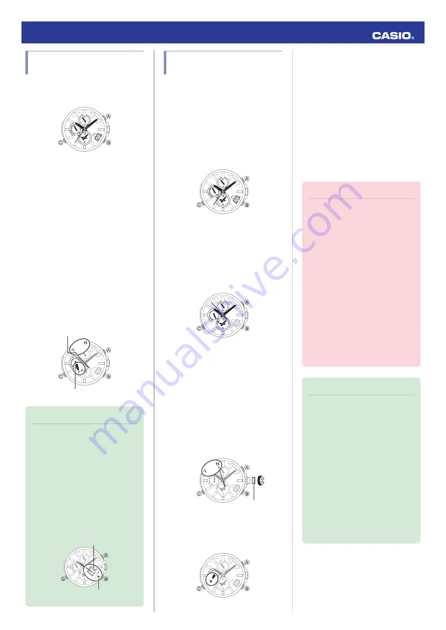 Casio Oceanus OCW-G2000C-1A Operation Manual Download Page 5