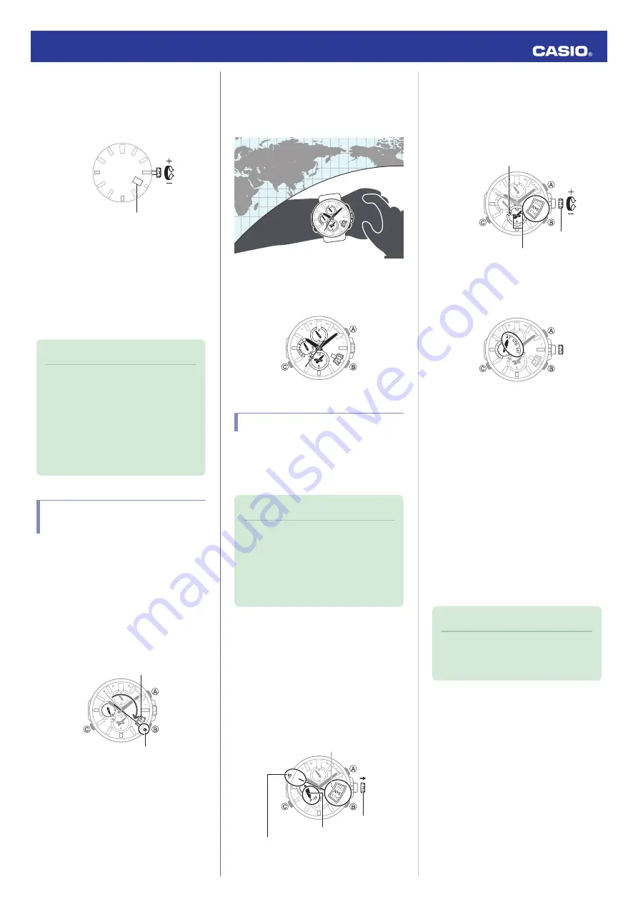 Casio Oceanus OCW-G2000C-1A Operation Manual Download Page 13