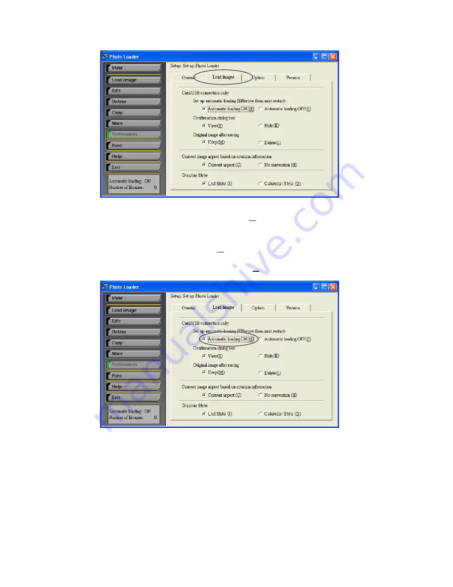 Casio PHOTO LOADER - VER.3.0 FOR WINDOWS Instruction Manual Download Page 11