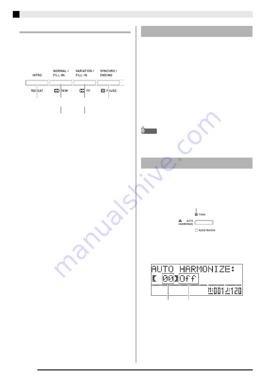 Casio PRIVIA PX-330 User Manual Download Page 22