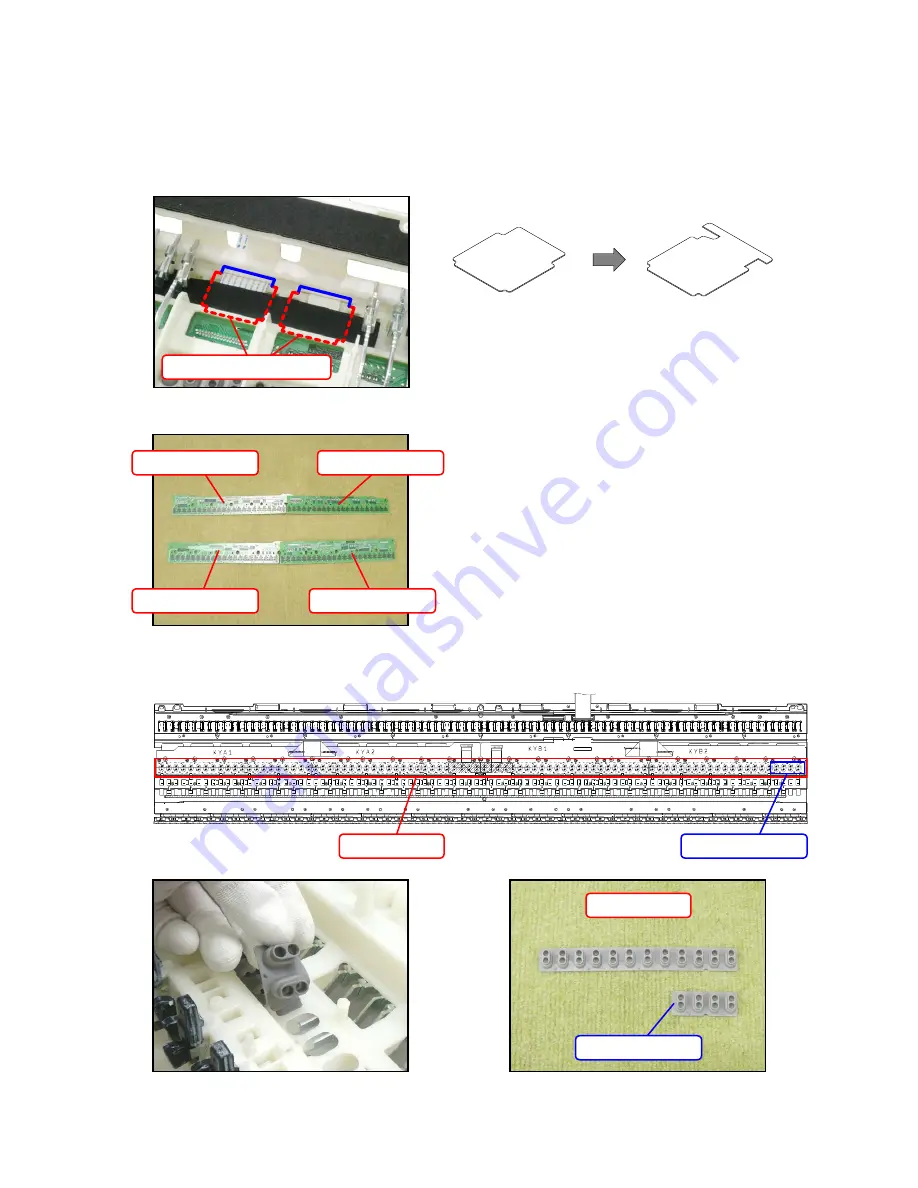 Casio Privia PX-330BK Service Manual & Parts Manual Download Page 41