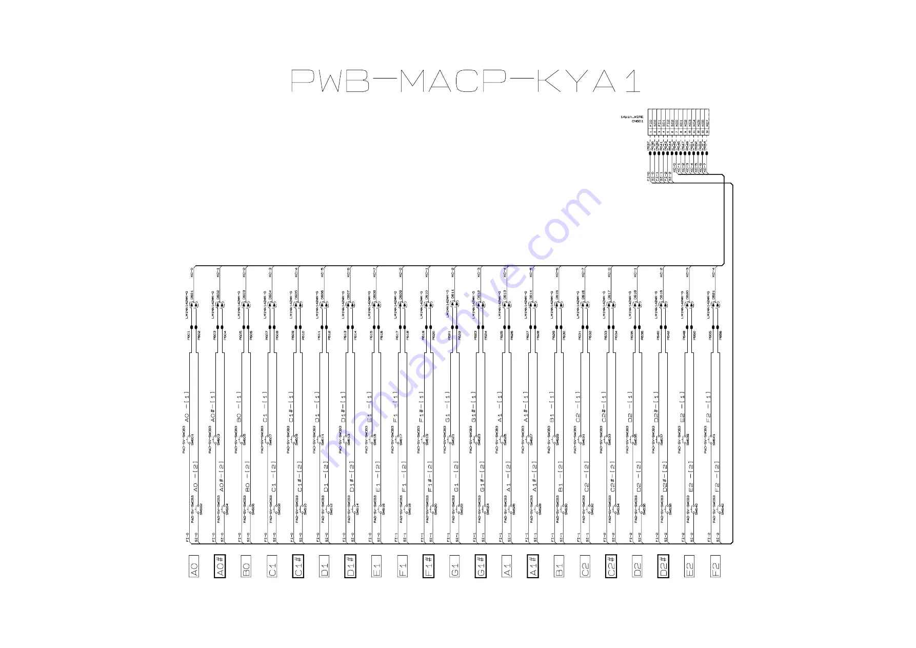 Casio Privia PX-330BK Service Manual & Parts Manual Download Page 73