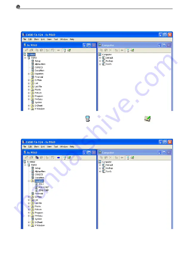 Casio Program-Link FA-124 User Manual Download Page 26