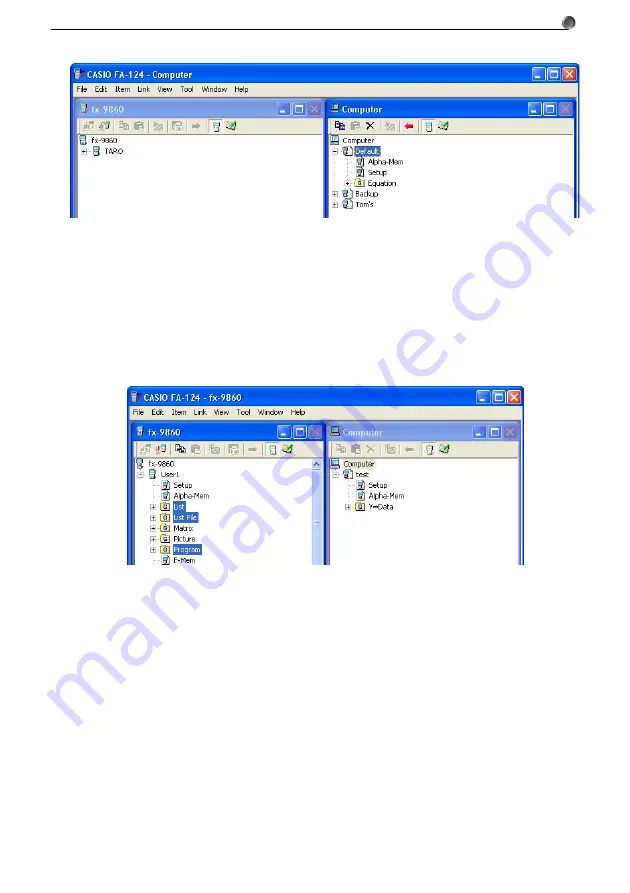 Casio Program-Link FA-124 User Manual Download Page 27