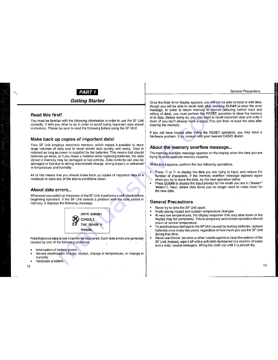 Casio SF-7900E Owner'S Manual Download Page 8