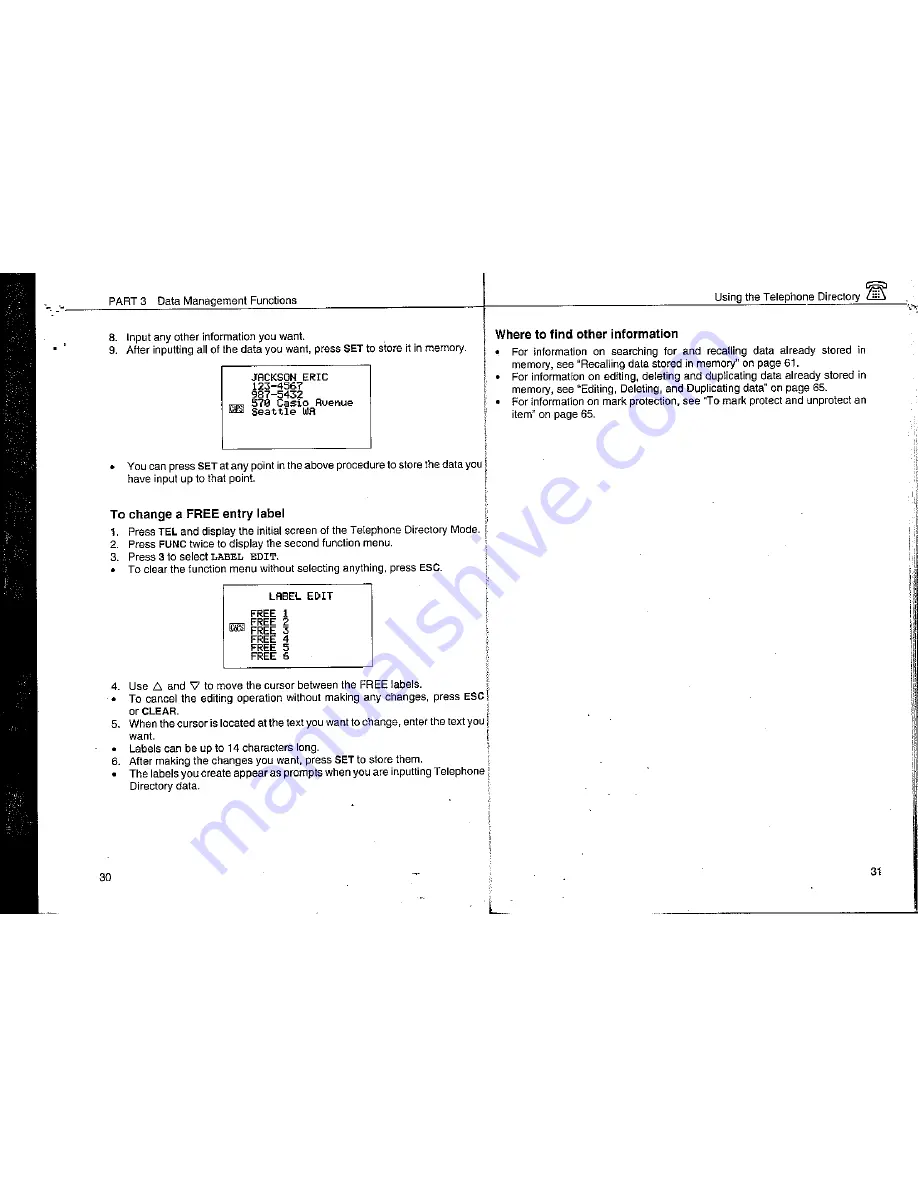 Casio SF-7900E Owner'S Manual Download Page 17