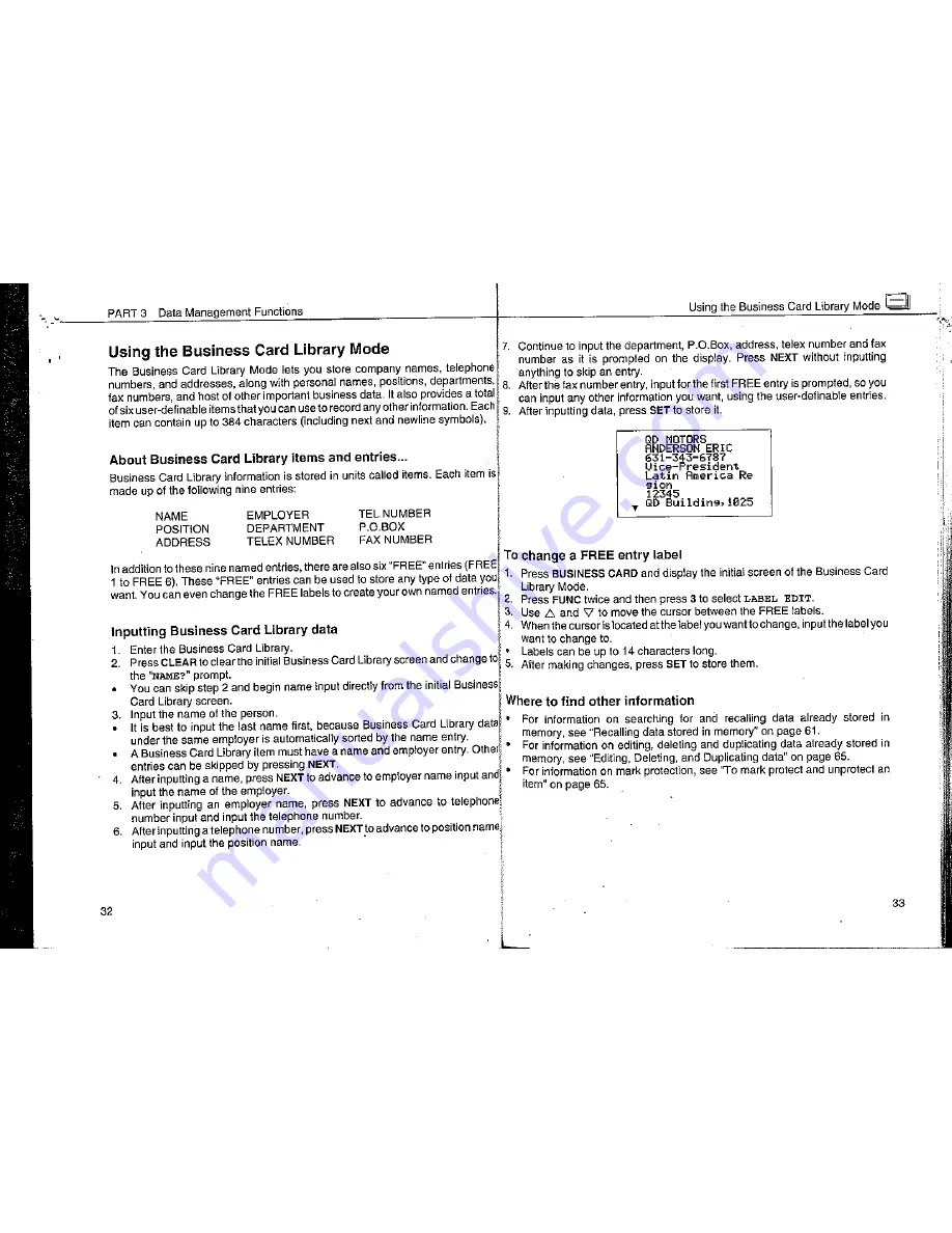 Casio SF-7900E Owner'S Manual Download Page 18