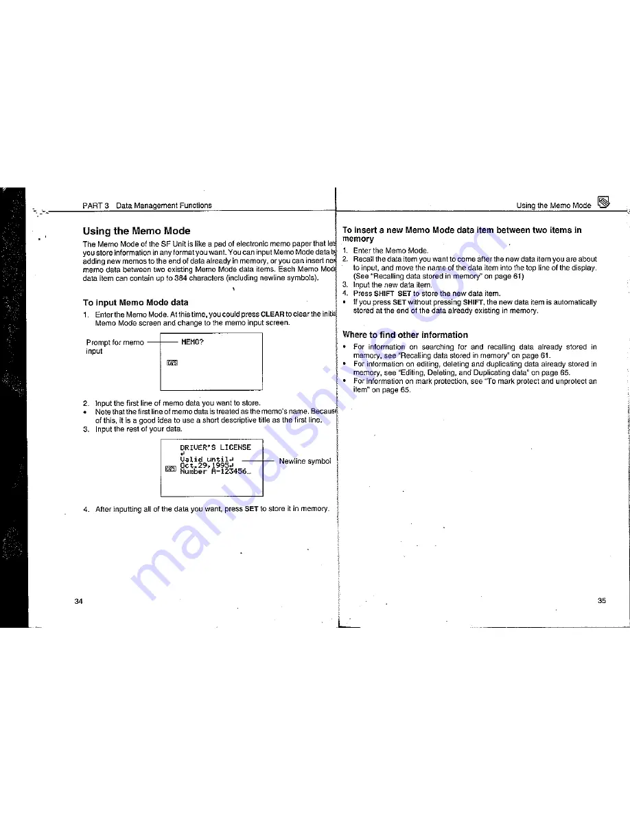 Casio SF-7900E Owner'S Manual Download Page 19