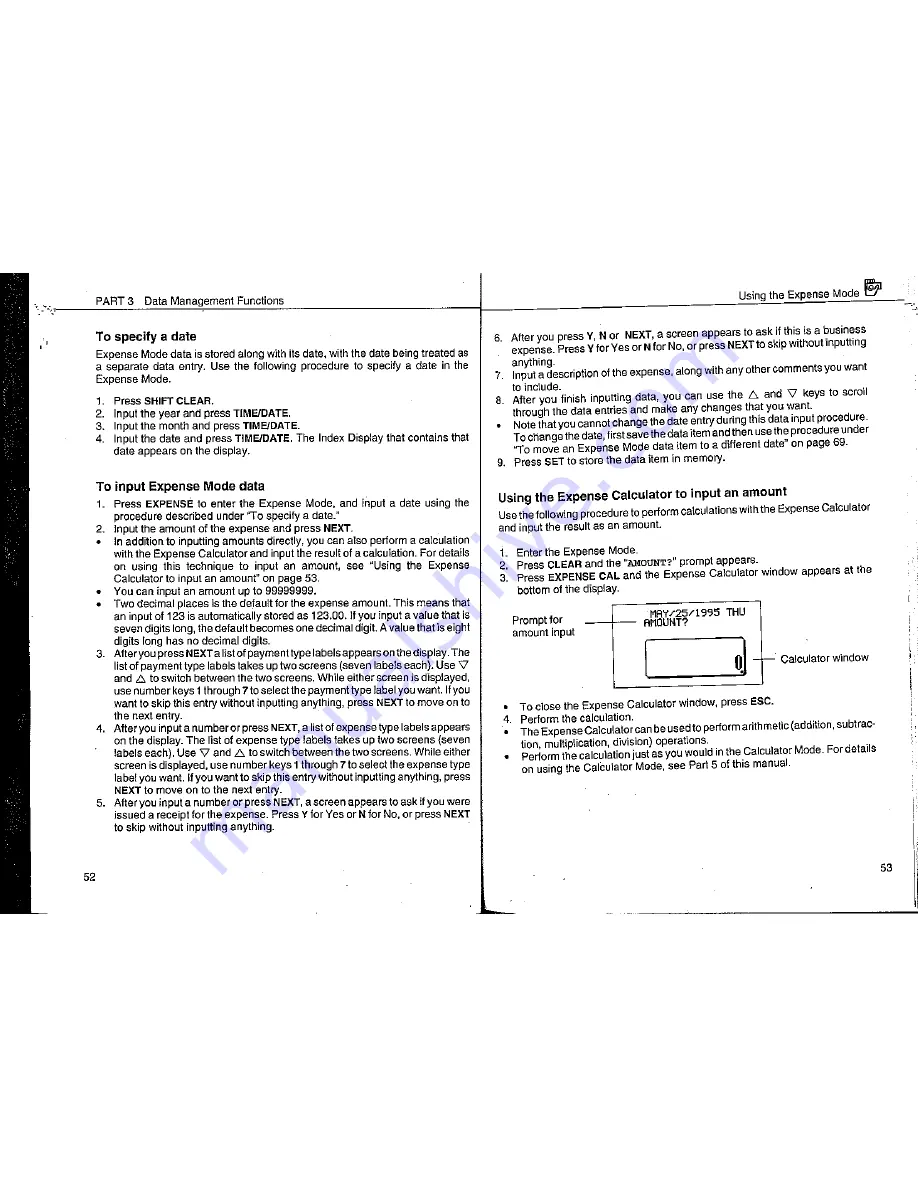 Casio SF-7900E Owner'S Manual Download Page 28