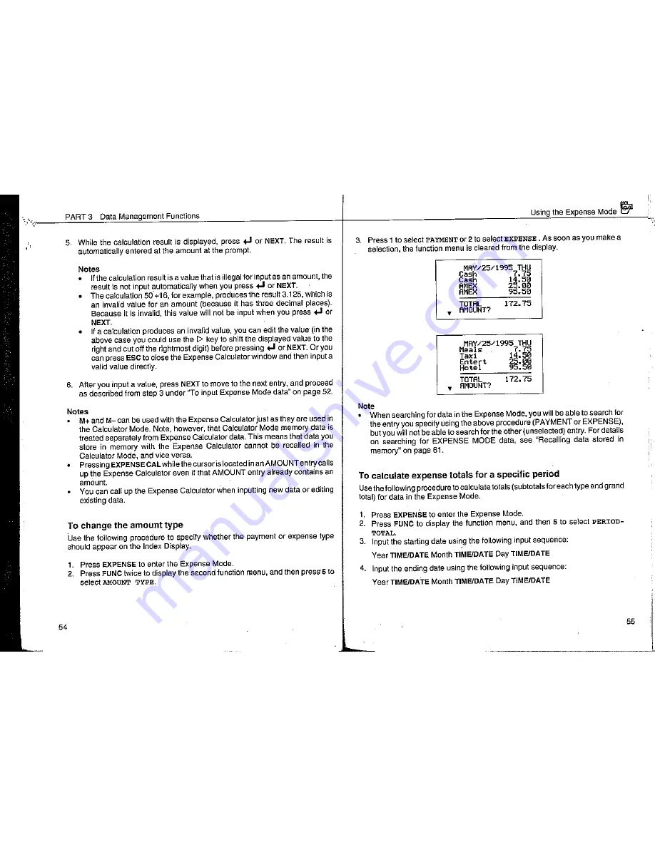 Casio SF-7900E Owner'S Manual Download Page 29