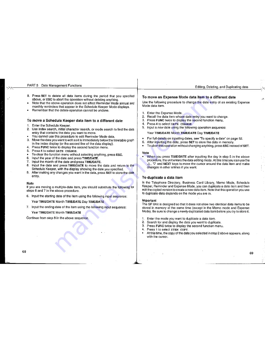 Casio SF-7900E Owner'S Manual Download Page 36