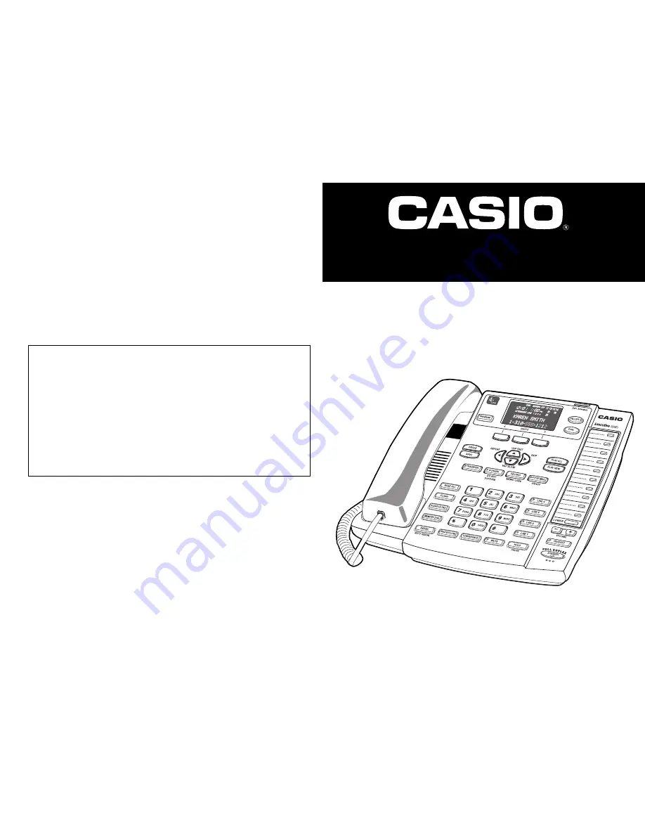 Casio SI-460 User Manual Download Page 36