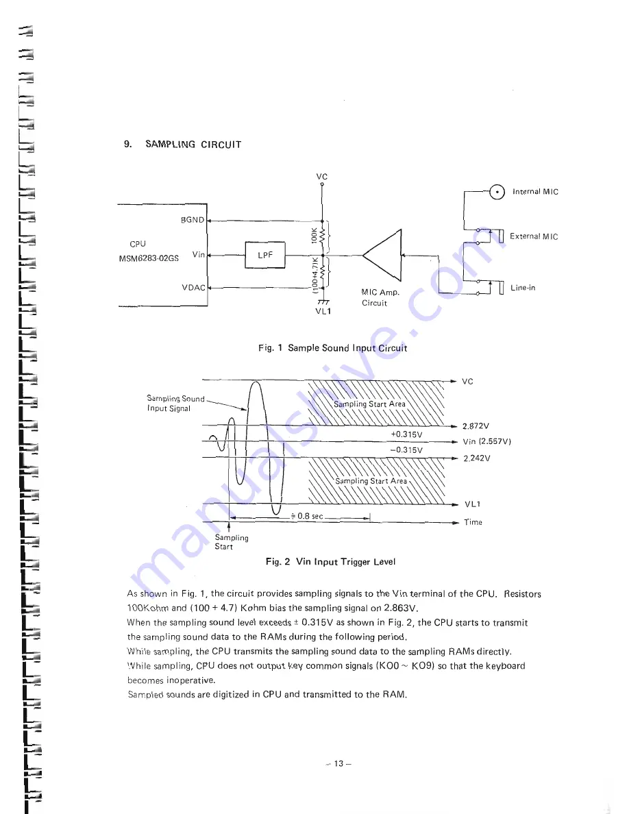 Casio SK-5 - SERVICE Service Manual Download Page 20