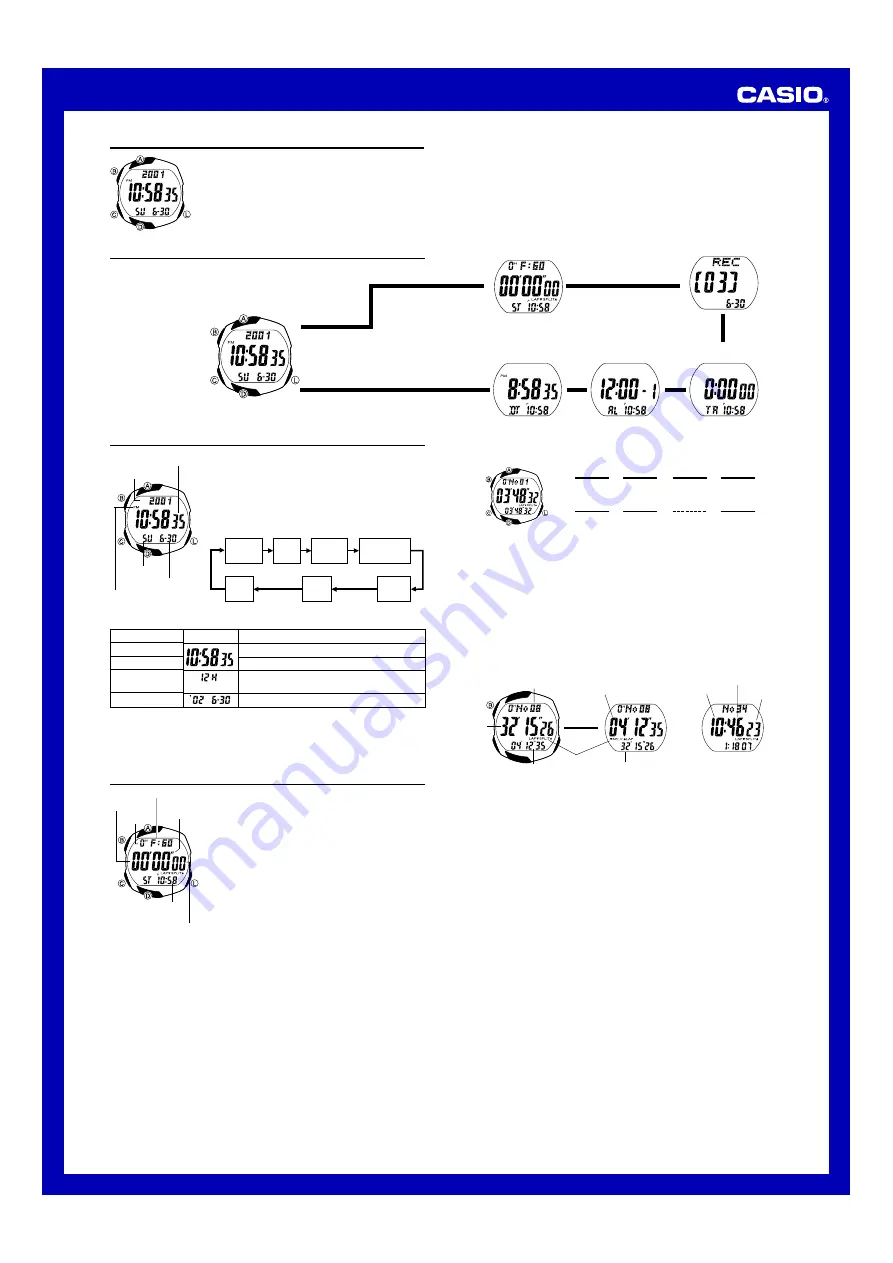 Casio STR300-1C User Manual Download Page 1