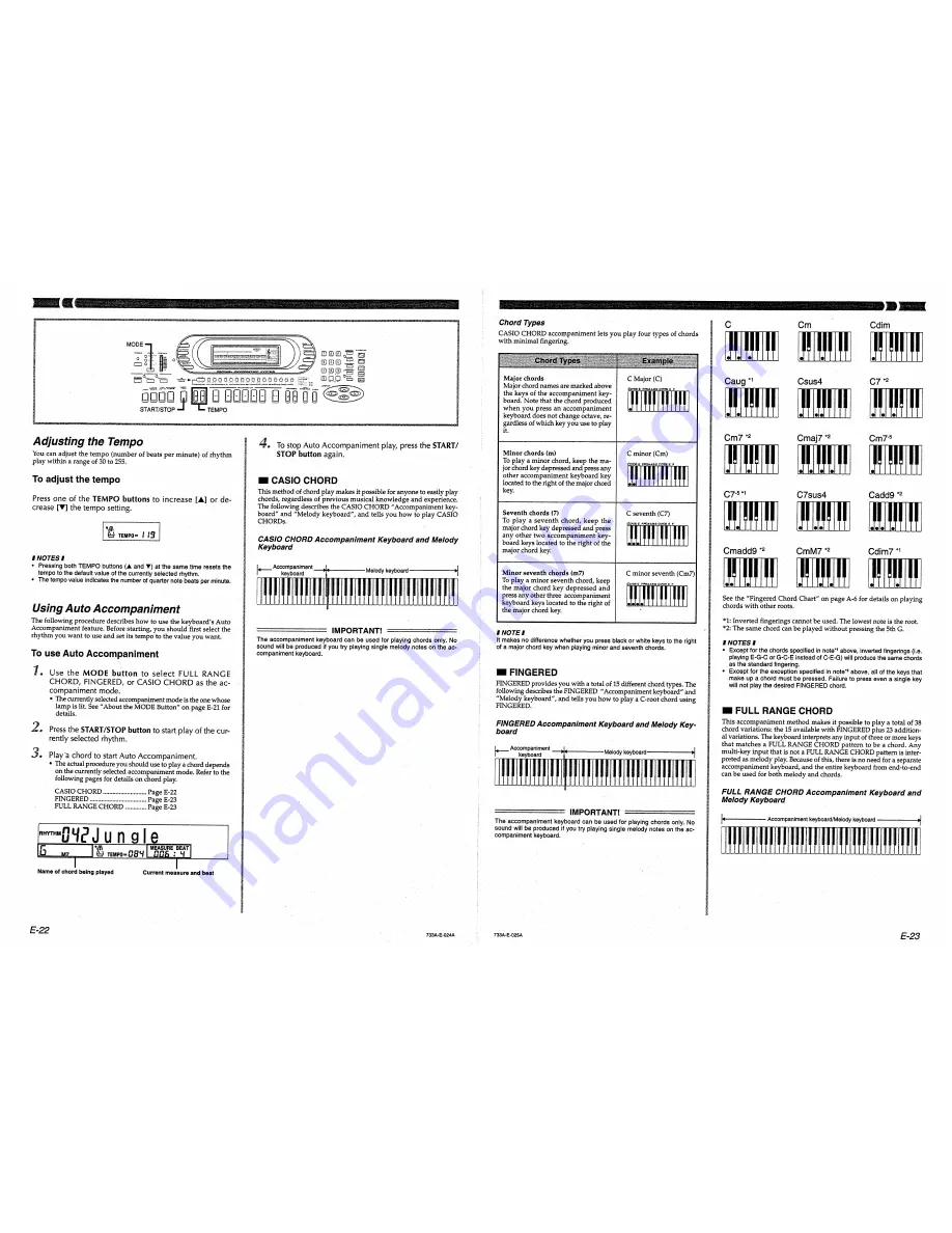 Casio WK-1600 User Manual Download Page 13