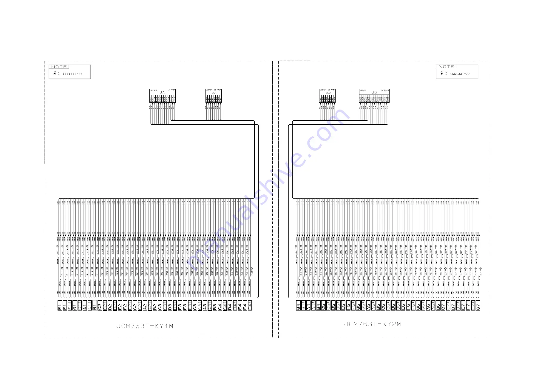 Casio WK-1800 Service Manual Download Page 43