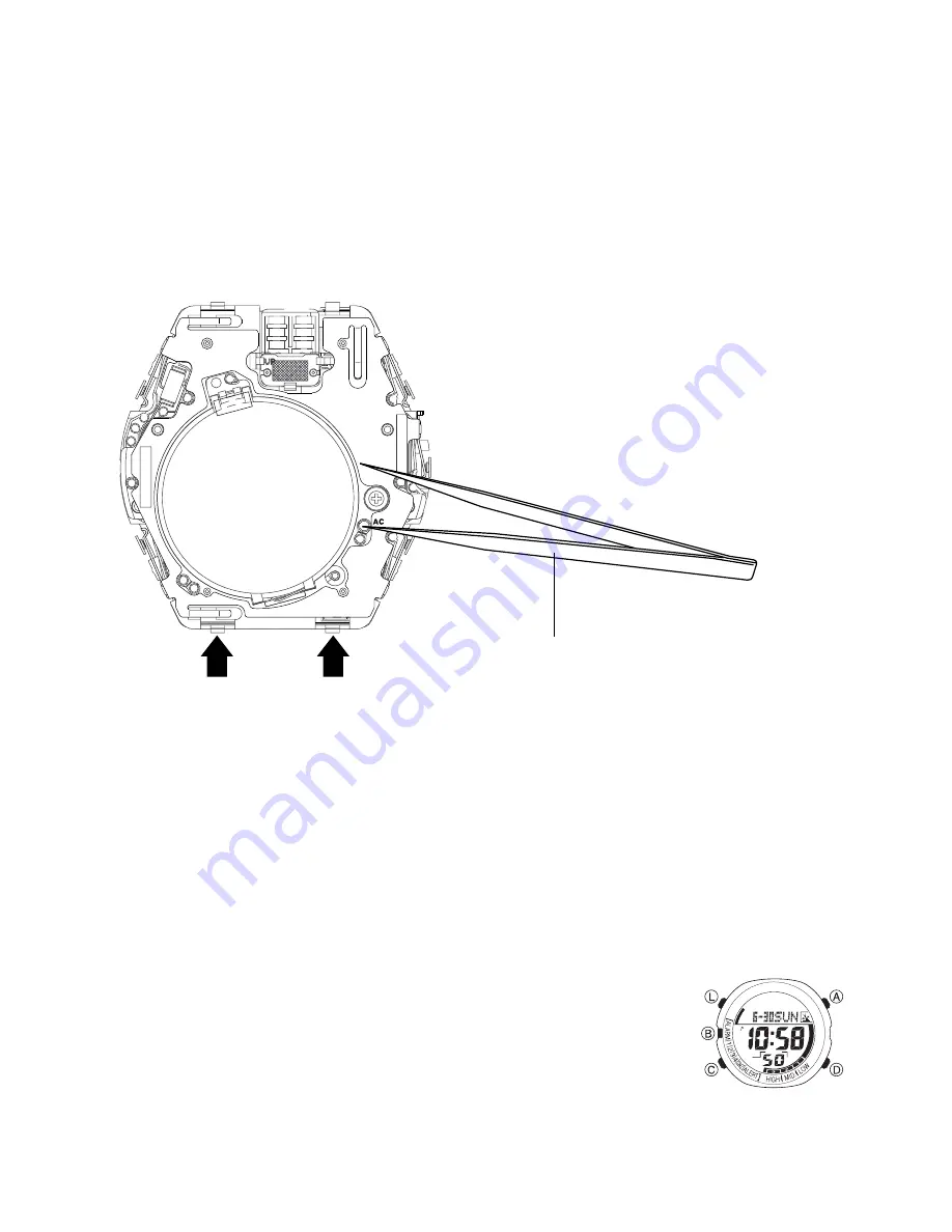 Casio WV-54DA Service Manual & Parts List Download Page 13