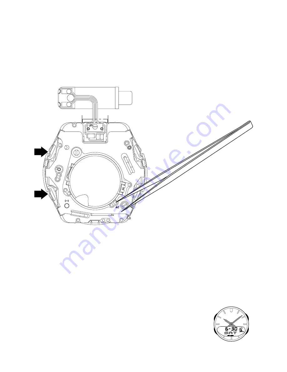 Casio WVA-300D Service Manual & Parts List Download Page 14