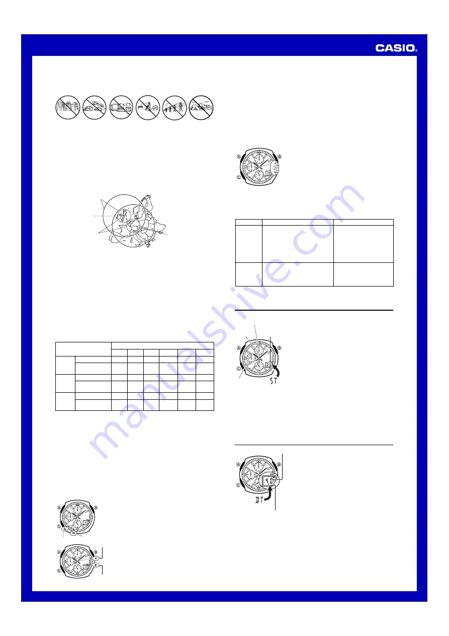 Casio WVQ-400E-1A Operation Manual Download Page 2