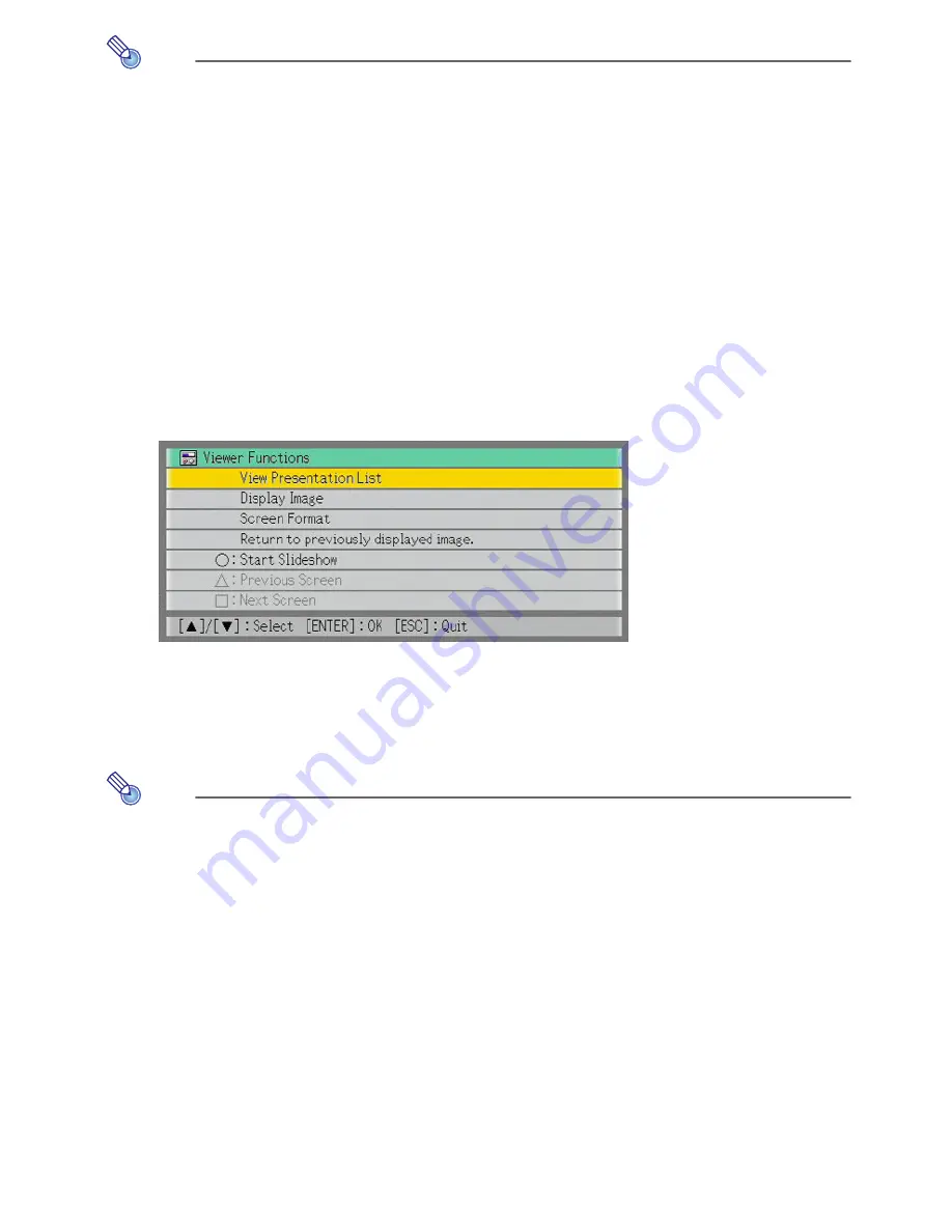 Casio YP-100 - Presentation Support Tool User Manual Download Page 34