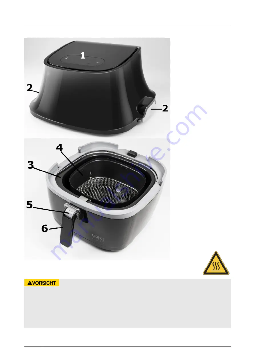 CASO DESIGN 3177 Operating Manual Download Page 16