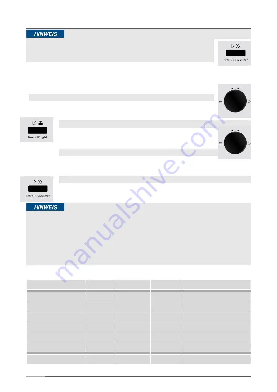 CASO DESIGN 3371 Original Operating Manual Download Page 62