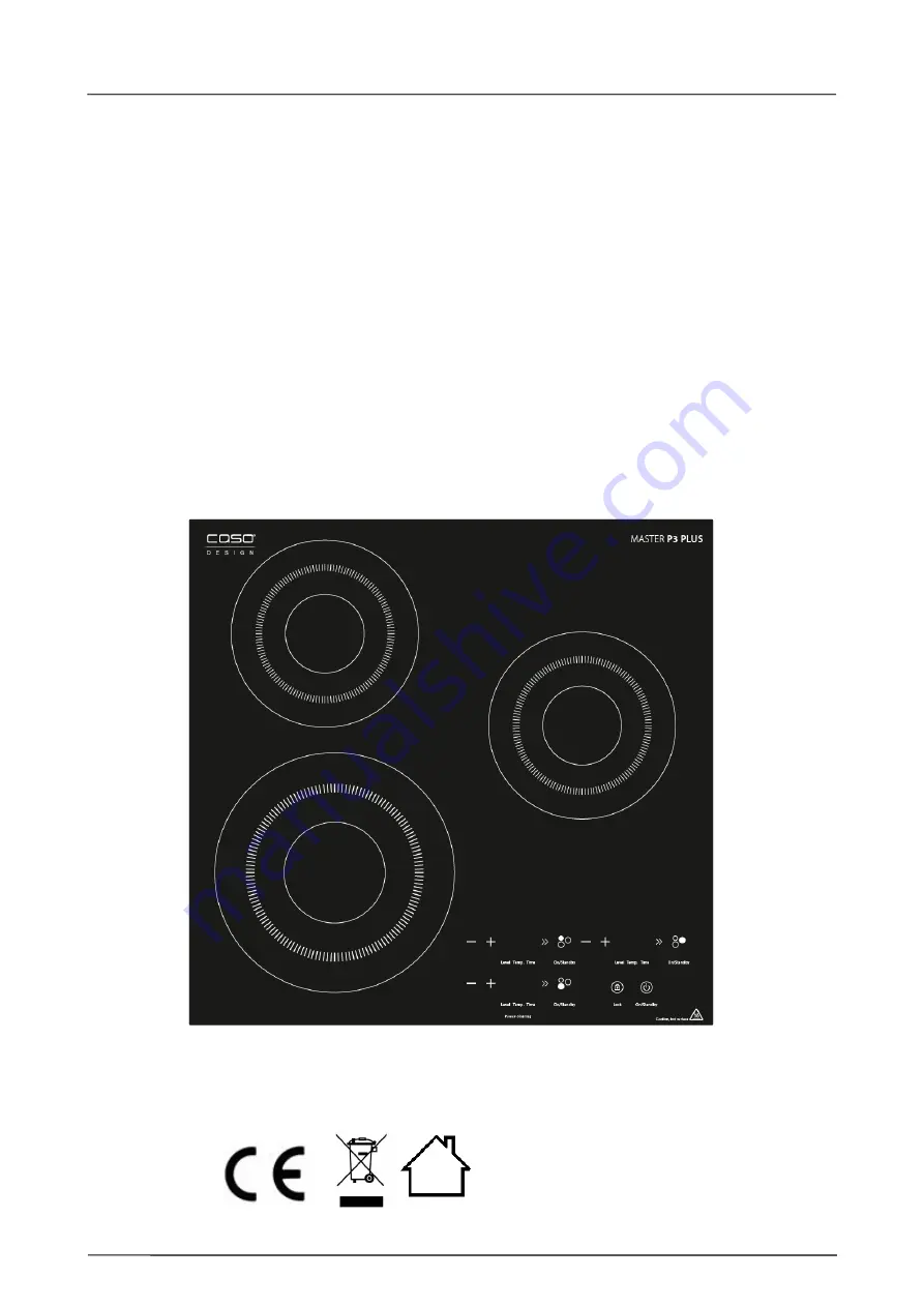 CASO DESIGN Master P3 Plus Original Operating Manual Download Page 119