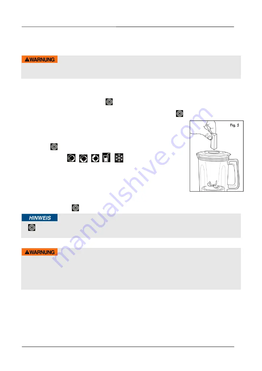 CASO DESIGN NOVEA B4 Original Operating Manual Download Page 57