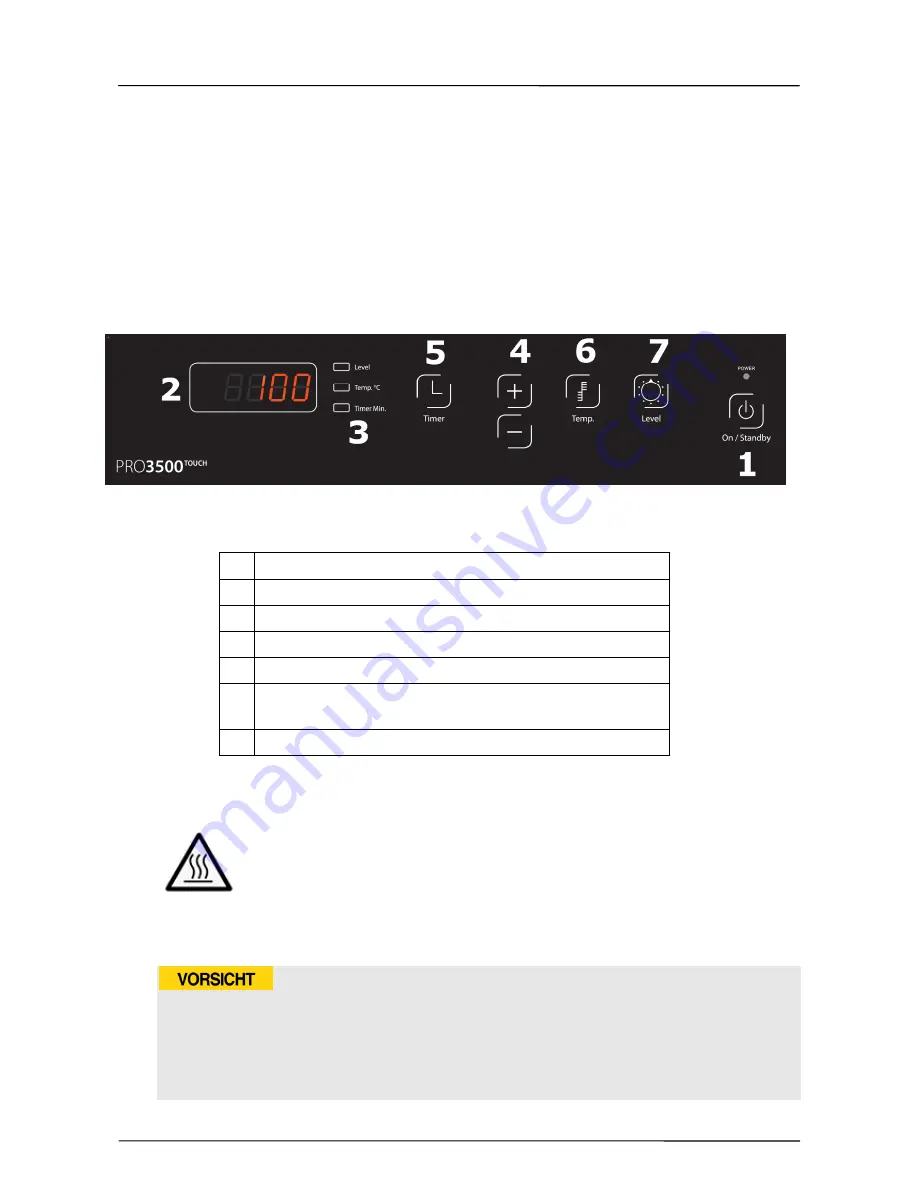 CASO DESIGN Pro3500 Touch 2366 Operating Manual Download Page 118