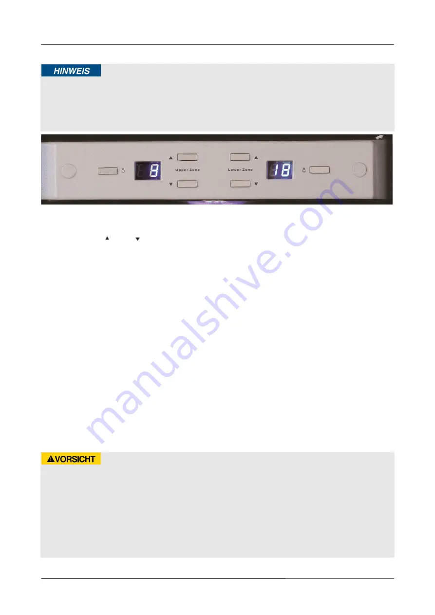 CASO DESIGN WineDuett 12 Original Operating Manual Download Page 16