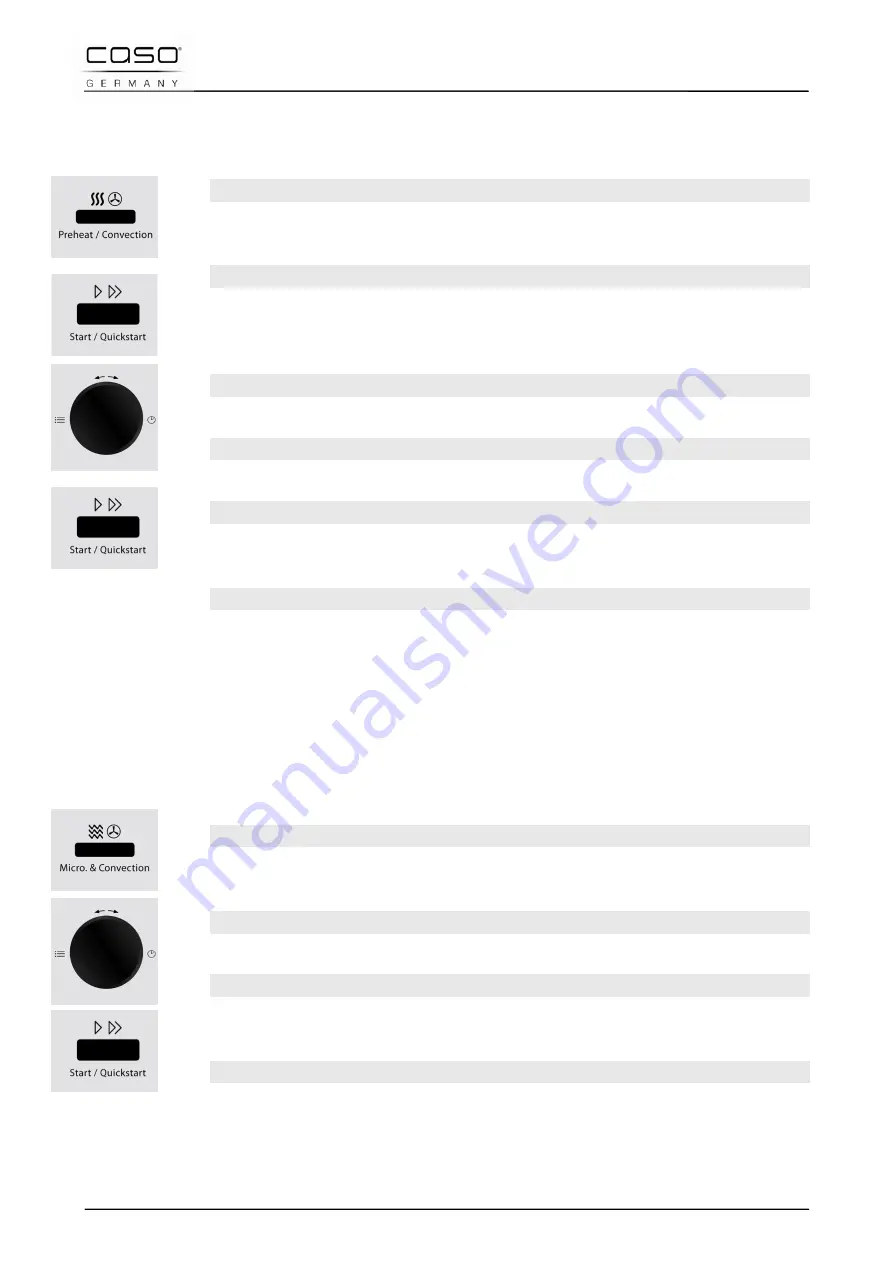 Caso Master MCDG 25 Operating Manual Download Page 159