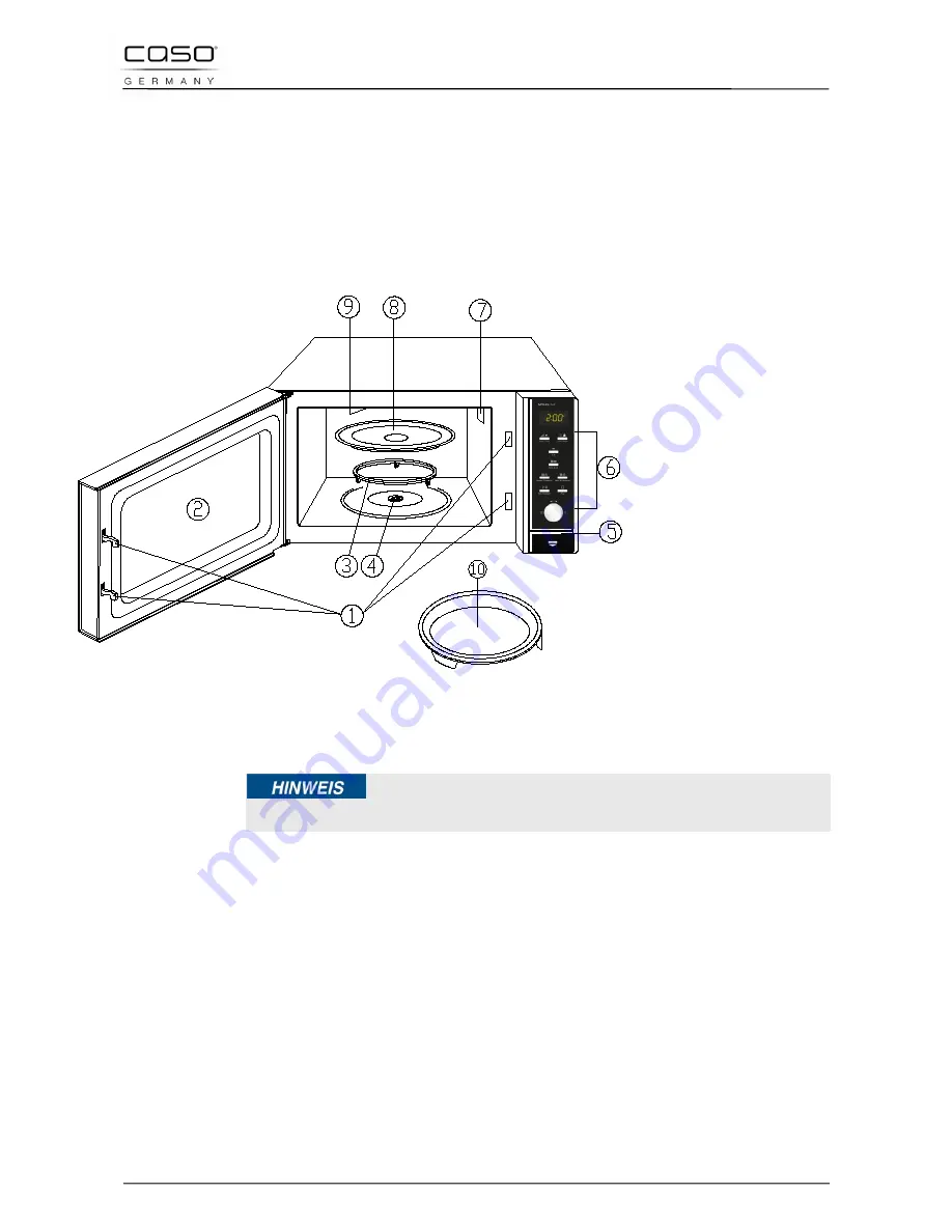 Caso MCG 25 Chef pure white Operating Manual Download Page 24