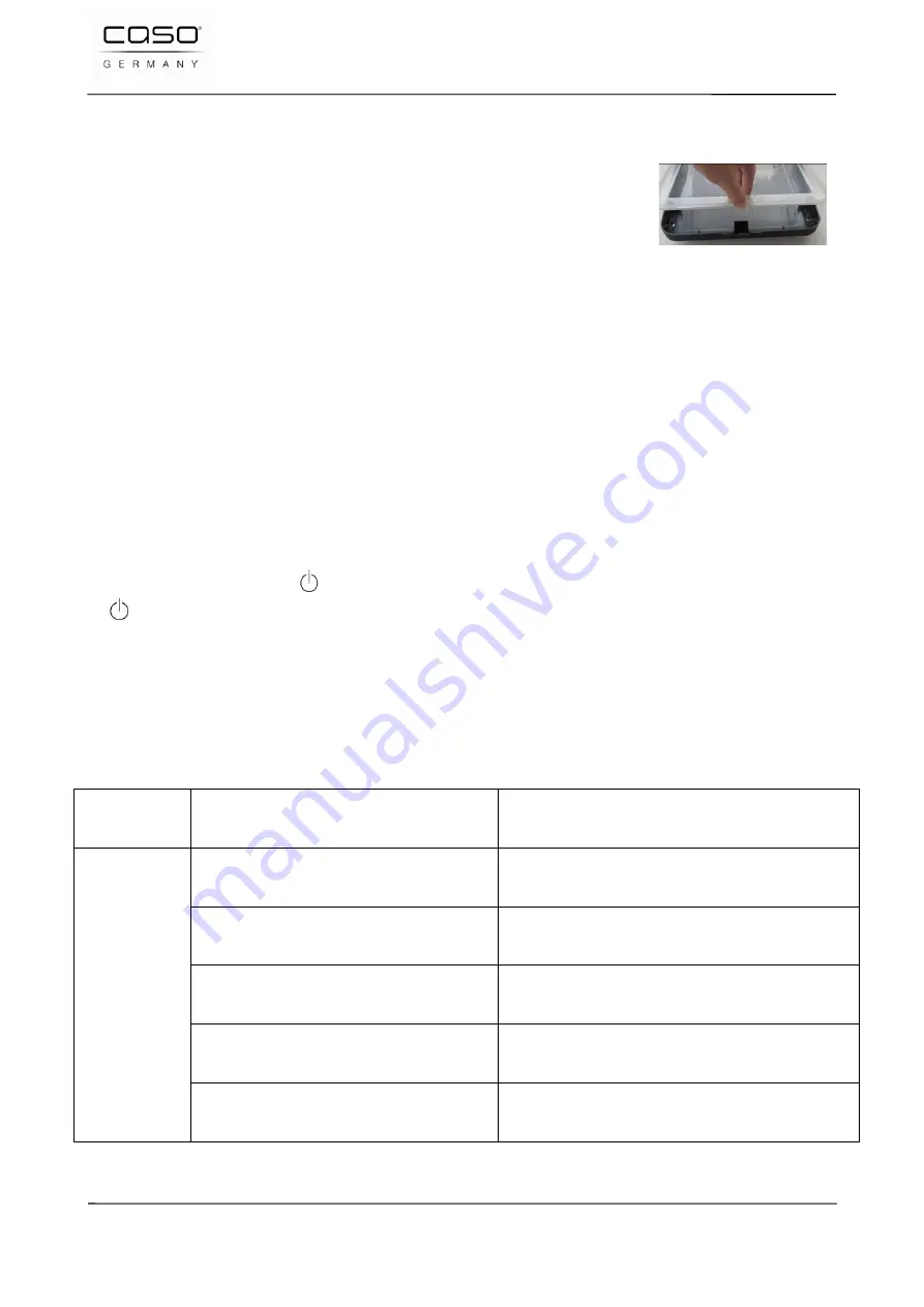 Caso SV1000 Instruction Manual Download Page 86