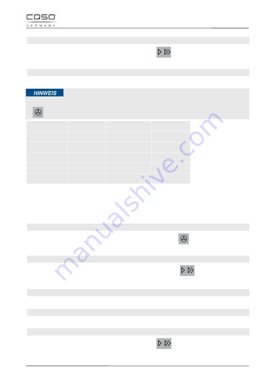 Caso TMCG25 Chef Touch Original Operating Manual Download Page 35