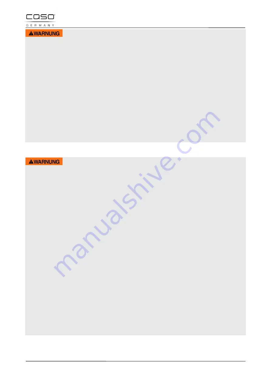 Caso TMCG25 Chef Touch Original Operating Manual Download Page 81