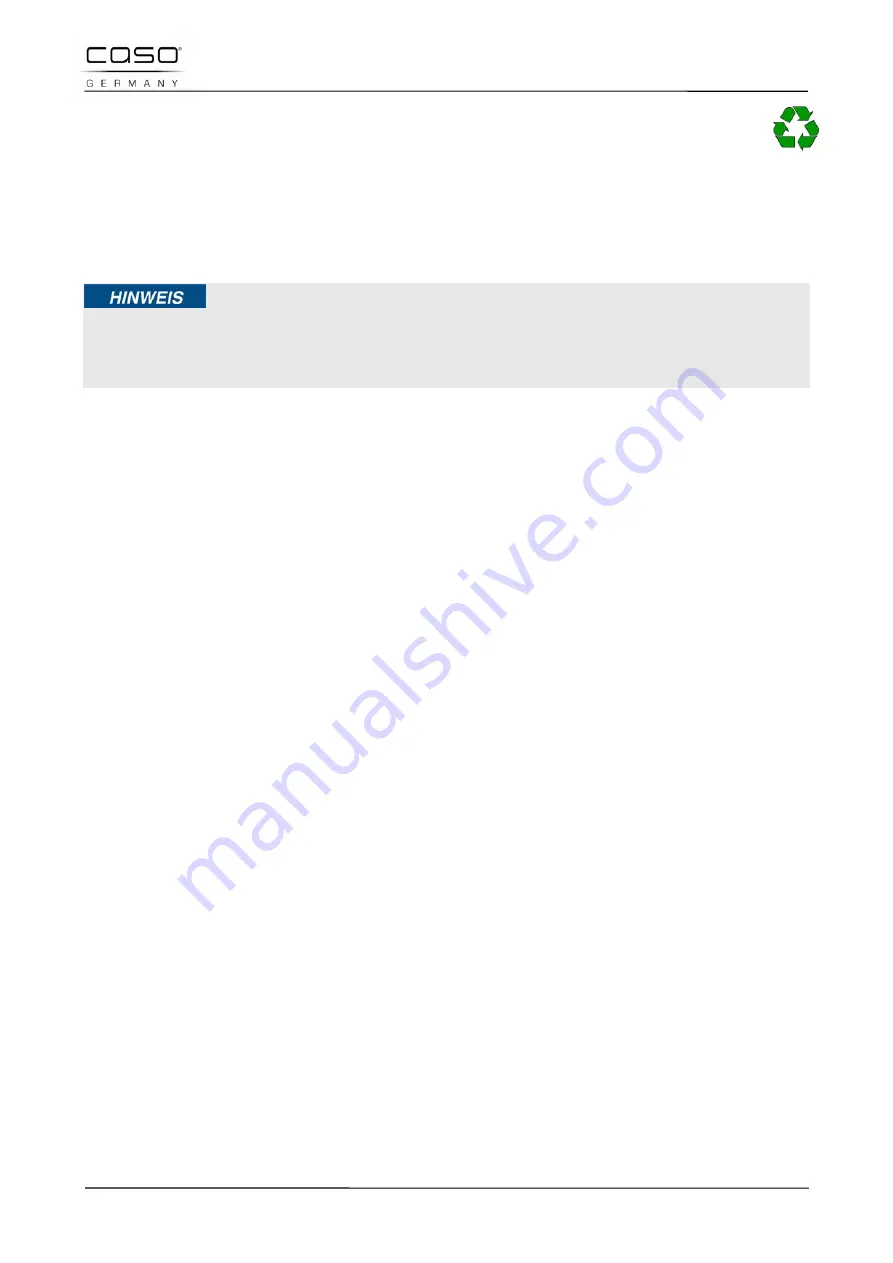 Caso TMCG25 Chef Touch Original Operating Manual Download Page 84