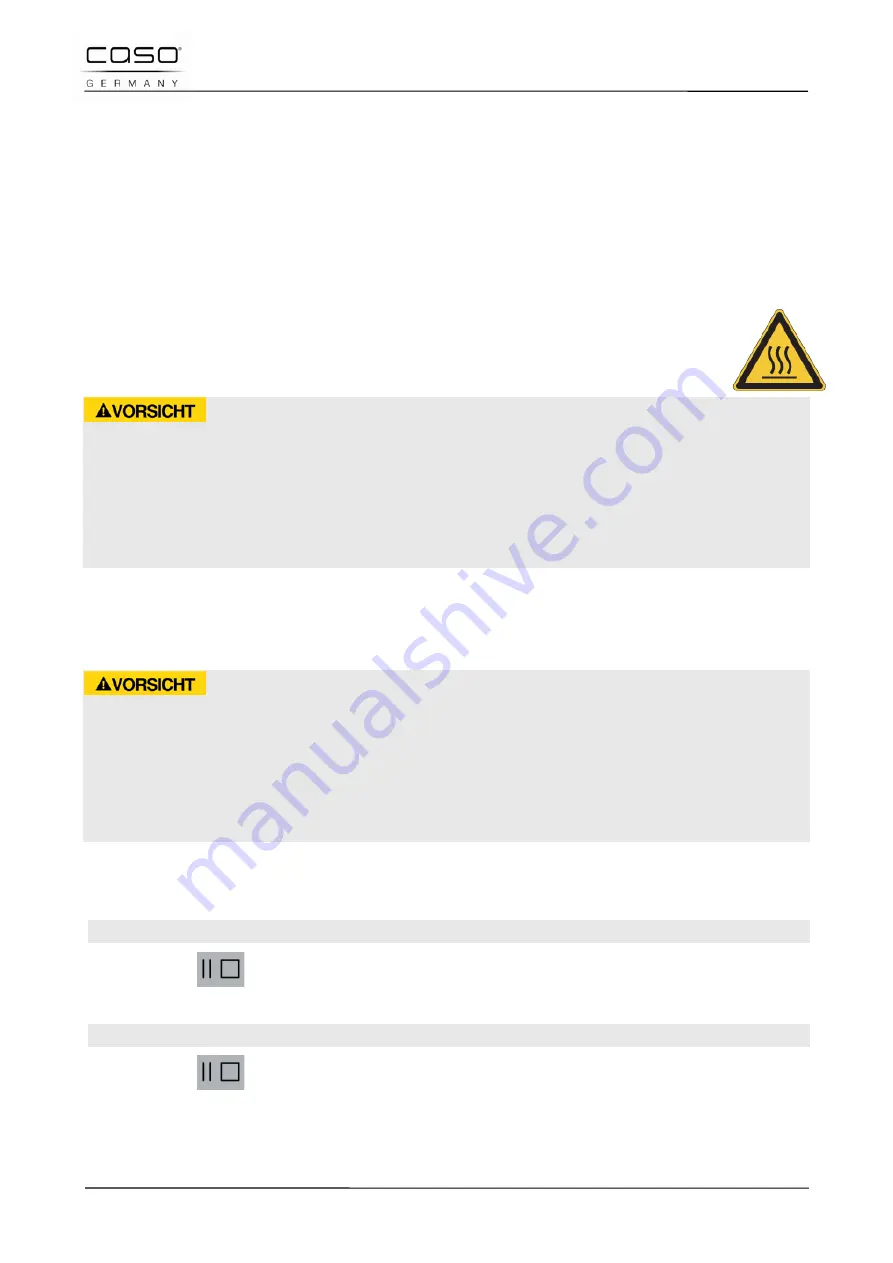 Caso TMCG25 Chef Touch Original Operating Manual Download Page 151