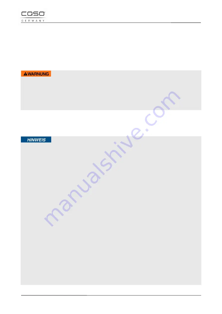 Caso TMCG25 Chef Touch Original Operating Manual Download Page 172