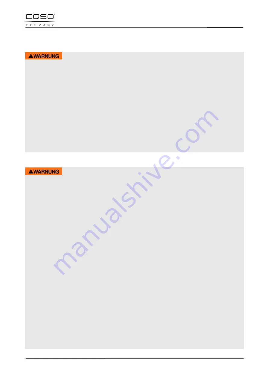 Caso TMCG25 Chef Touch Original Operating Manual Download Page 174