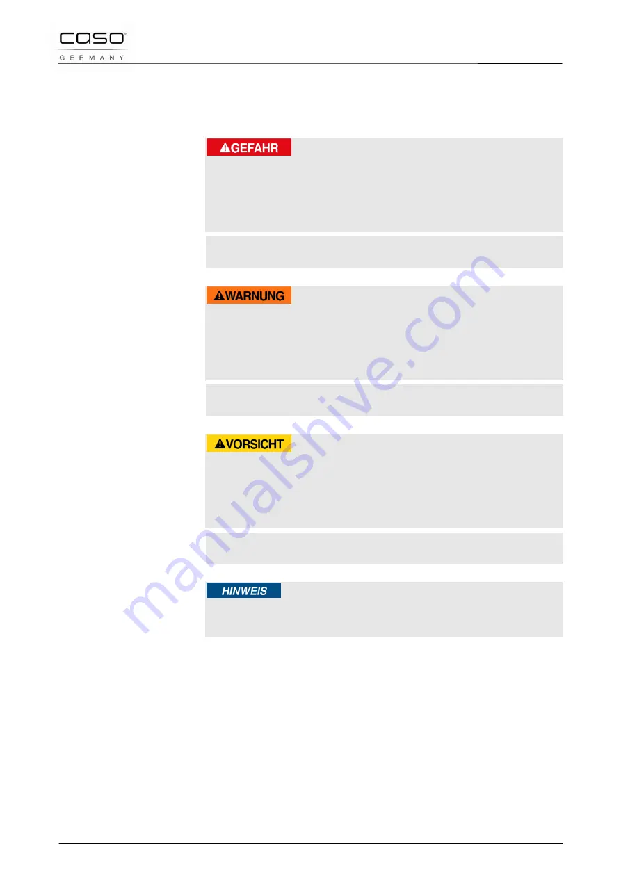 Caso winemaster 24 Operating Manual Download Page 32