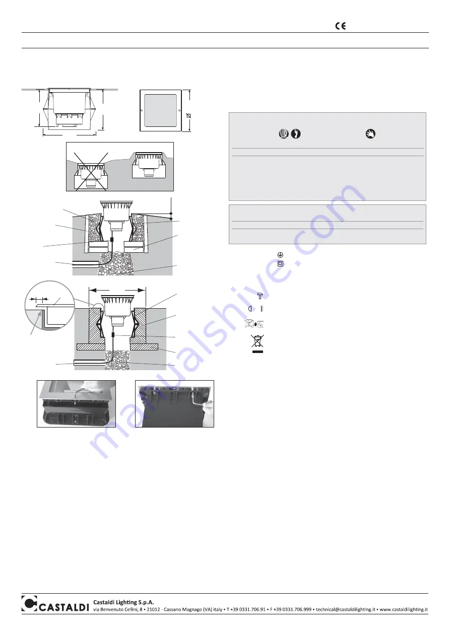 Castaldi Lighting D44K/Q3-L Series Скачать руководство пользователя страница 4